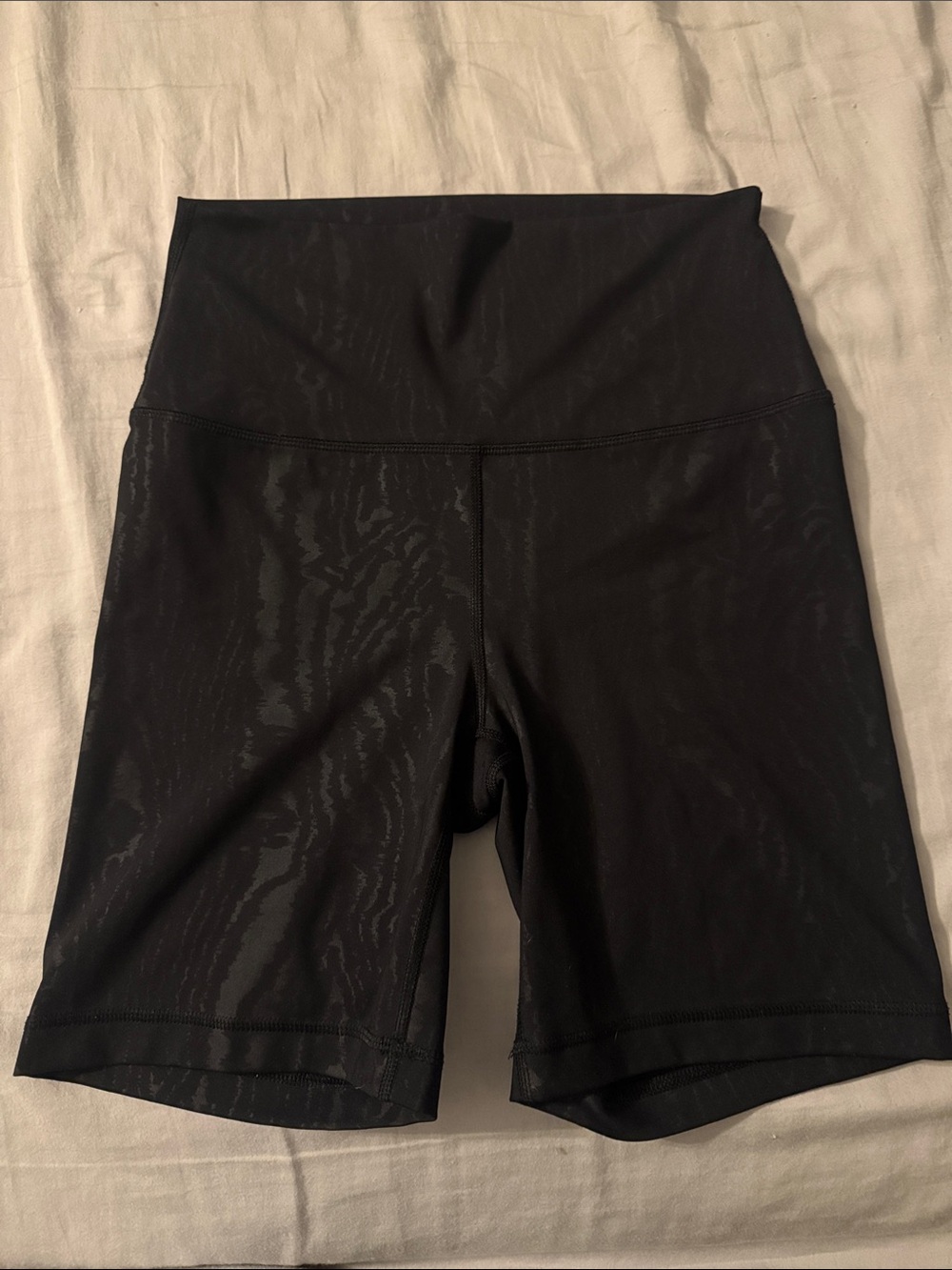90 Degree By Reflex Black High-Rise Bike Shorts